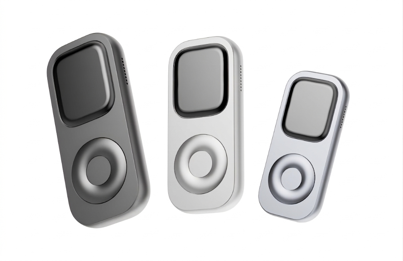 RePod Apple Watch iPod case with retro click wheel design