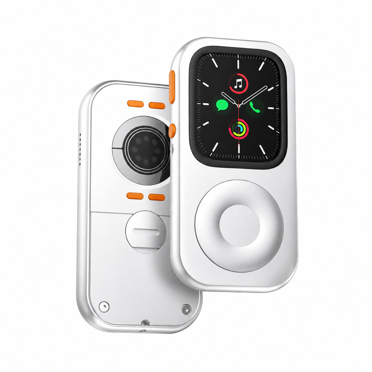 RePod silver Apple Watch iPod case for phone-free everyday carry