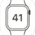 iPod-style silicone protective case designed for 40mm Apple Watch SE and Series 4/5/6, minimalist white finish.