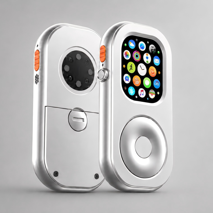 RePod Ultra Standard Silver iPod case for Apple Watch Ultra 1 2 3