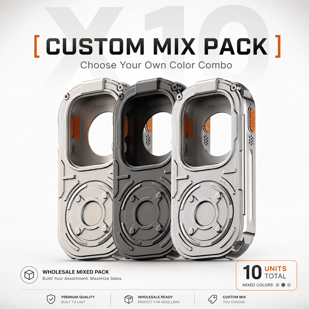 Ultra_RePod_Punk_Case_Custom_Mixed_Colors_Wholesale_Pack_10_Units_For_Retailers