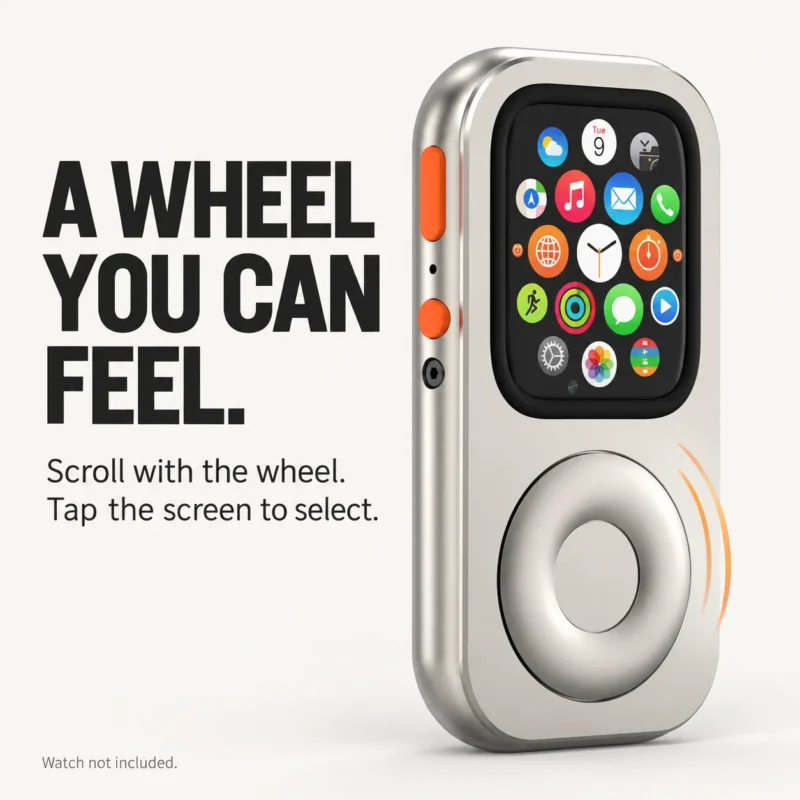 RePod C and RePod Ultra Apple Watch case options shown side by side