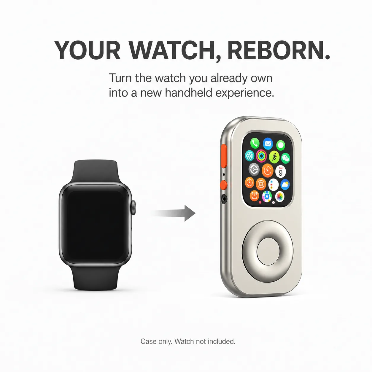 RePod C product view illustrating the standard-size series and its second-life purpose.