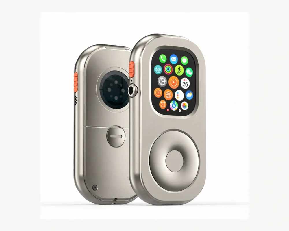 RePod Ultra Titanium product shot featuring wearable device